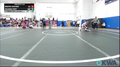 98 lbs Rr Rnd 1 - Bristol Walters, Elgin Wrestling vs Julianna Poff, Harrah