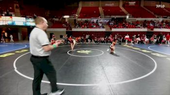 126 lbs Round 3 - 2nd Wrestleback And Semi-finals(16 Team) - Bozidar Rowe, Rockwall vs Isaac Quevedo, Dripping Springs