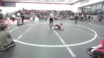 49 lbs Final - Uriah Guebara, Maize vs Baker James, Blaine County Grapplers