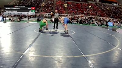 5A 215 lbs Cons. Round 1 - Ernie Steele, Lakeland vs Hunter Hansen, Preston