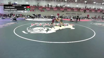 285 lbs Champ. Round 2 - Tyler Raway, Augsburg vs Andrew Vanscoy, Baldwin Wallace