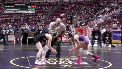 112 lbs Consi 2 - Gia Silva, Wallenpaupack-G vs Alysiana Ierley, York Suburban-G