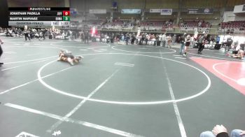 81 lbs Quarterfinal - Jonathan Padilla, Jefferson Wrestling Club vs Martin Narvaez, Dumas WC