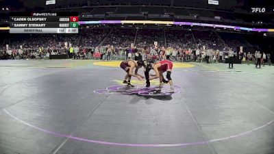 D4-120 lbs Semifinal - Sammy Stewart, Manchester vs Caden Olsofsky, Addison