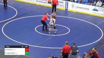 112 lbs 3rd Place - Blake Reihner, Trinity vs Mason Barvitskie, Southern Columbia