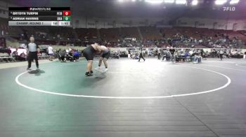 B4A-285 lbs Champ. Round 1 - Adrian Havens, Skiatook vs Brydyn Turpin, Perkins-Tryon