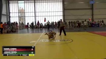 68 lbs Round 2 - Jordan Heindl, Midwest Maniacs vs Daniel Corbin, Dynasty Ruthless