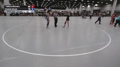 125 lbs Cons. Sub-rd Of 16 - Charlie Dolan, Izzy Style Wrestling vs Amelia Mitchell, Highland Wrestling Club