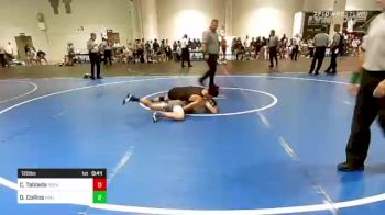 120 lbs Consi Of 32 #2 - Caden Tablada, Rocklin Ruckus WC vs Dean Collins, Ayala Smash