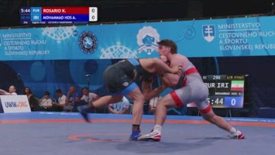 82 kg 1/8 Final - Kane Rosario, Puerto Rico vs Alireza Mohammad Hosseini, Iran