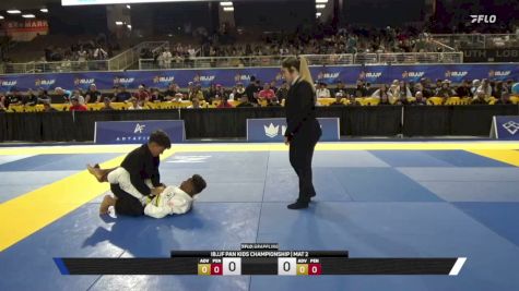 Noah Pinheiro Medici vs Nicolas Miguel Da Silva 2026 Pan Kids Jiu-Jitsu IBJJF Championship