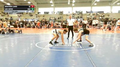 120 lbs Rr Rnd 2 - Brayden Laird, Kraken Black - HSB vs Leo Ortiz, VSUS Athletics - HSB