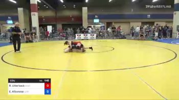 53 kg Consi Of 8 #1 - Reanah Utterback, Sebolt Wrestling Academy vs Emma Albanese, Legends Of Gold Las Vegas