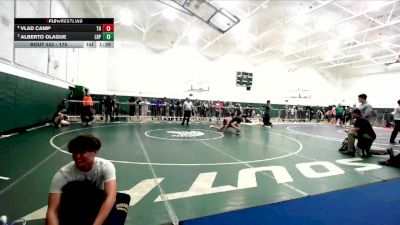 175 lbs Quarterfinal - Alberto Olague, Long Beach Poly vs Vlad Camp, Trabuco Hills