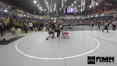 130 lbs Consi Of 4 - Daphani Allen, Yuma Middle School vs Lily Mendoza, Carson Middle School