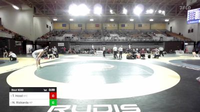 150 lbs Semifinal - Tyler Hood, St. Christopher's School vs Nathan Rickards, Malvern Prep