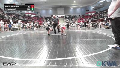 55 lbs Consi Of 8 #2 - Colton Contreras, Raw Wrestling Club vs Case Williams, Barnsdall Youth Wrestling