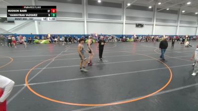 157 lbs Champ. Round 2 - Kawayran Vazquez, Unattached vs Hudson Babb, Unattached