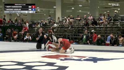 41 lbs 1st Place Match - Tripp Farrington, Ohio vs Antonio Aguilar, Red Wave Wrestling