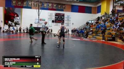 120 lbs Champ. Round 1 - Kyle Bond, Warrenton vs Nico McMillan, Ida B. Wells