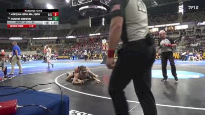 184 lbs Quarterfinal - Keegan Gehlhausen, Chadron St. vs Austin Gibson, Fairmont St.