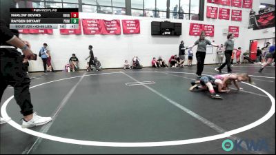 43-46 lbs Semifinal - Harlow Bevins, Rough Riders vs Raygen Bryant, Prime Wrestling