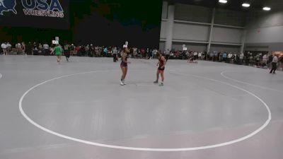 105 lbs Cons. Rd Of 32 - Felicity Tarango, ReZults Wrestling vs Aubrey Clark, Nor Cal Take Down Wrestling Club