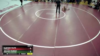 45 lbs Round 1 - Brooks Murray, Anoka Youth Wrestling vs Clayton Taute ...