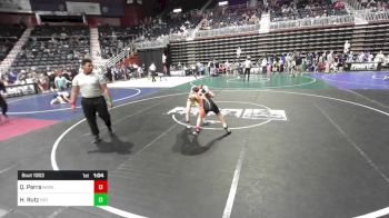 78 lbs Quarterfinal - Quentin Parra, Worland WC vs Hazen Rutz, Hot Springs Youth Wrestling