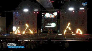 Jasper Jewels - Sapphires [2025 L1.1 Tiny - PREP - D2 Day 2] 2025 The Varsity All Star CELEBRATION