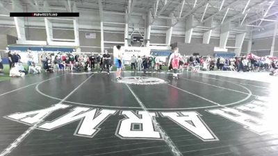 285 lbs Quarterfinal - Trayvn Boger, Sanderson Wrestling Academy vs Mason George, Cougars Wrestling Club