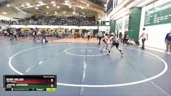 132 lbs Champ. Round 2 - Ruby Miller, Tri- Valley vs Jadyn Jackson, Kuna