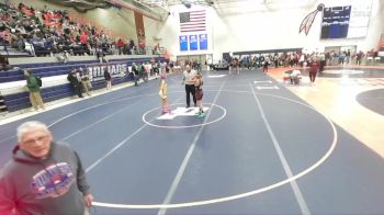 100 lbs Champ. Round 2 - Jaylynn Devore, Taylorville vs Sandy Clark, Clinton