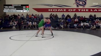 174 lbs Cons. Semi - Michael Kanzler, Big Bend Community College vs Will Abrams, Southwestern Oregon Community College