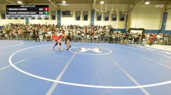 107 lbs Quarterfinal - Brianna Burns, North Attleborough vs Alexia Henriquez Silva, North Andover