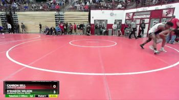 126 lbs Champ. Round 2 - D`shaeon Wilson, Lawrence Central Bears vs Camron Sell, Lafayette Harrison