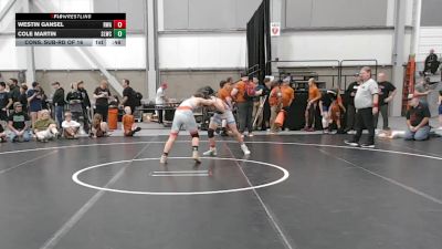 140 lbs Cons. Sub-rd Of 16 - Westin Gansel, Ruis Wrestling Accademy vs Cole Martin, Sandpoint Legacy Wrestling Club