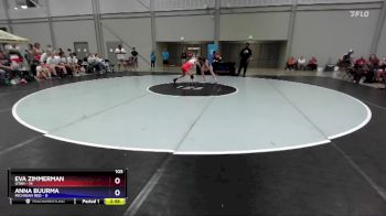 105 lbs Round 2 (8 Team) - Eva Zimmerman, Utah vs Anna Buurma, Michigan Red