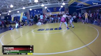 144 lbs Round 6 (8 Team) - Kyle Yasses, Altamonte WC vs Tigran Grigoryan, Avalon WV