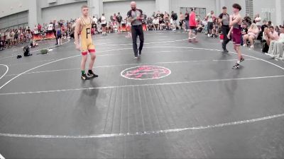 132 lbs Round 5 (6 Team) - CJ Caines, Mat Assassins vs Colt Mitchell, MF Dynasty