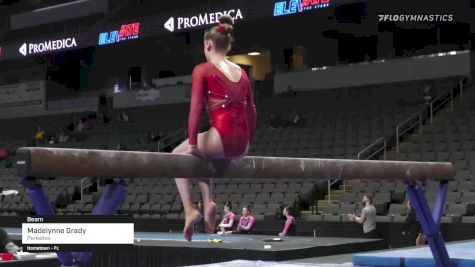 Madelynne Grady - Beam, Parkettes - 2022 Elevate the Stage Toledo presented by Promedica