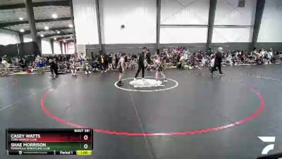 87 lbs Cons. Round 1 - Shae Morrison, Peninsula Wrestling Club vs Casey Watts, Toro World Club