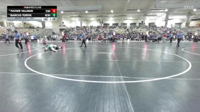 145 lbs Semifinal - Tucker Tallman, Team Tallman vs Marcus Torvik, Williamson Co Wrestling Club