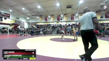 113 lbs Quarterfinal - Vito Gomez, Indio vs Alfredo Rodriguez, Hillcrest