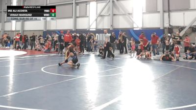 63 lbs Cons. Sub-rd Of 16 - Jonah Marquez, Walla Walla Wrestling Club vs Ike Ali Acosta, Pullman Warriors Wrestling Club