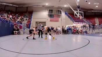 138 lbs Quarterfinal - Boston Luevano, Pontotoc City vs Parker Hall, New Albany High School