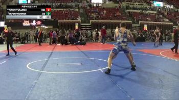 152 lbs Cons. Round 3 - Roen Werner, Minot High School vs Cash Vollmer, Tongue River Wrestling Club