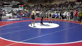 6A 144 lbs Quarterfinal - Henry Murphy, BENTONVILLE HIGH SCHOOL vs Jacob Orsini, Little Rock Central High School