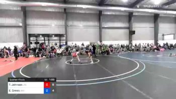 40 kg Quarterfinal - Tye Johnson, JK Squad vs Elliott Crews, Va Team Predator (NAT)