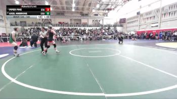 130 lbs Champ. Round 2 - Piper Pike, St Helena vs Axel Ambrose, Castro Valley